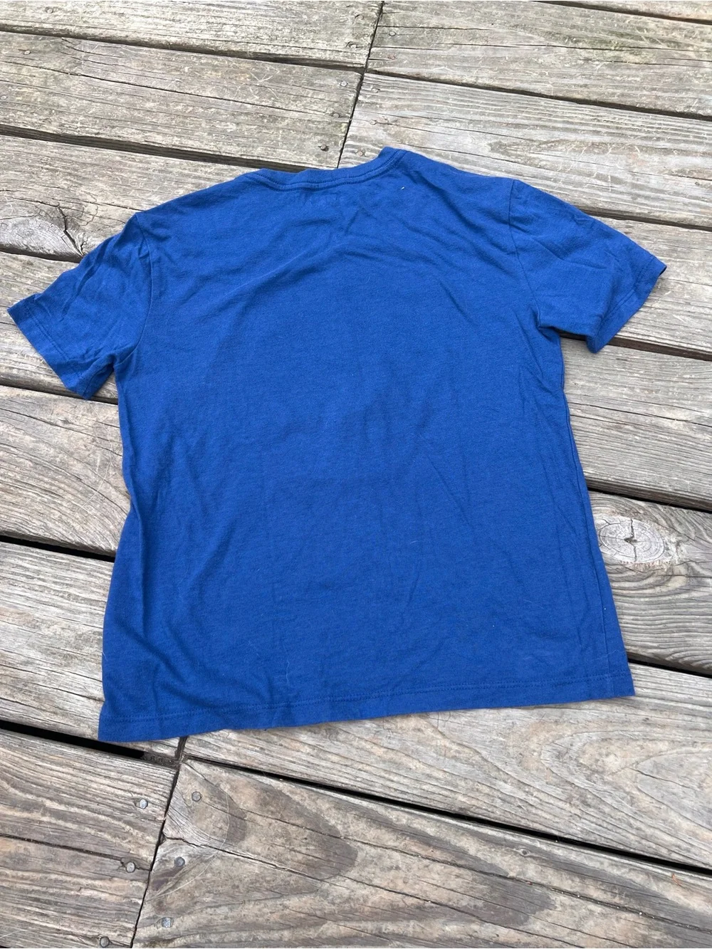 OLD NAVY Get Outside Blue Kids' Baseball Graphic Tee size large